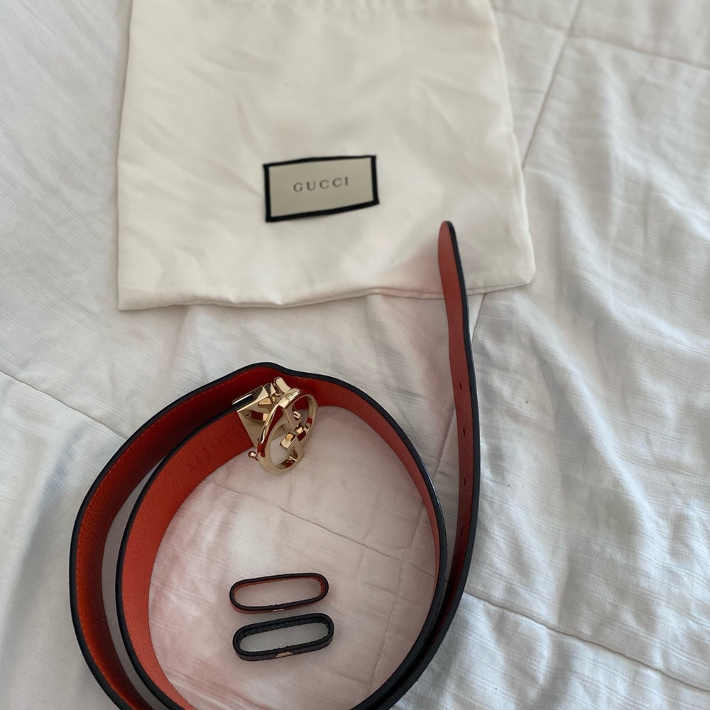 Gucci reversible belt